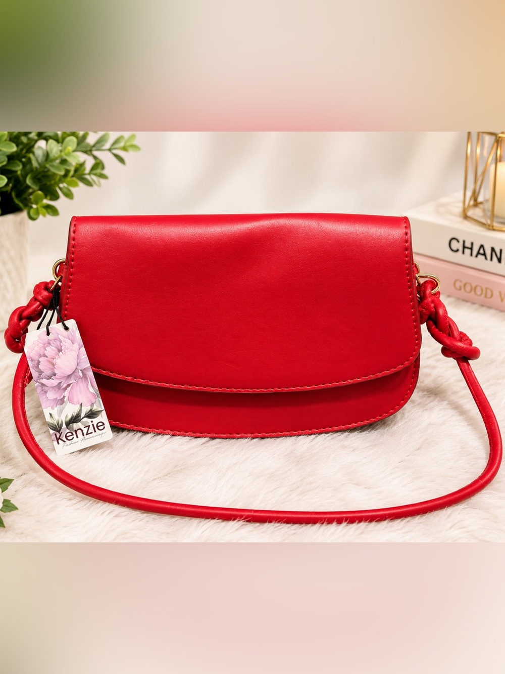 Kenzie Red Women's Crossbody Bag